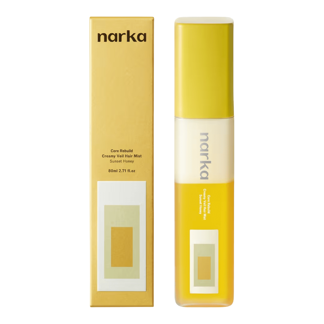 Narka Creamy Veil Hair Mist Sunset Honey, 2.71 oz